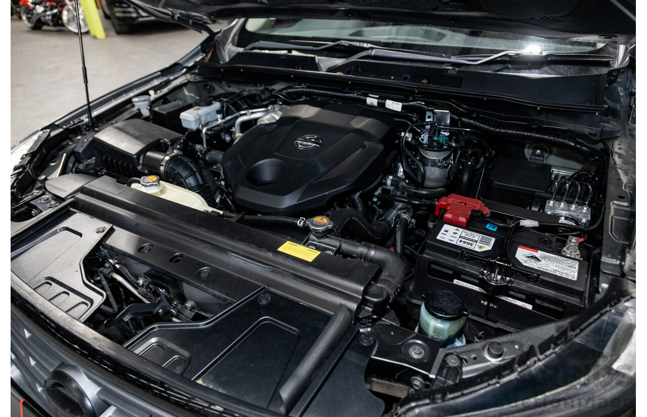 12/2019 Nissan Navara N-Trek (4x4) D23 S4 MY20 4d Dual Cab Slate Grey Metallic Twin Turbo Diesel 2.3L