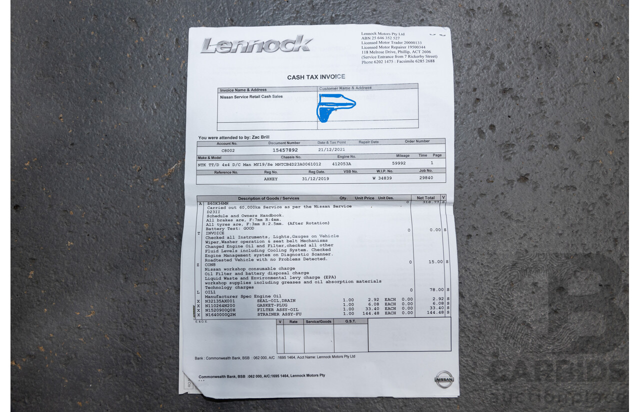 12/2019 Nissan Navara N-Trek (4x4) D23 S4 MY20 4d Dual Cab Slate Grey Metallic Twin Turbo Diesel 2.3L