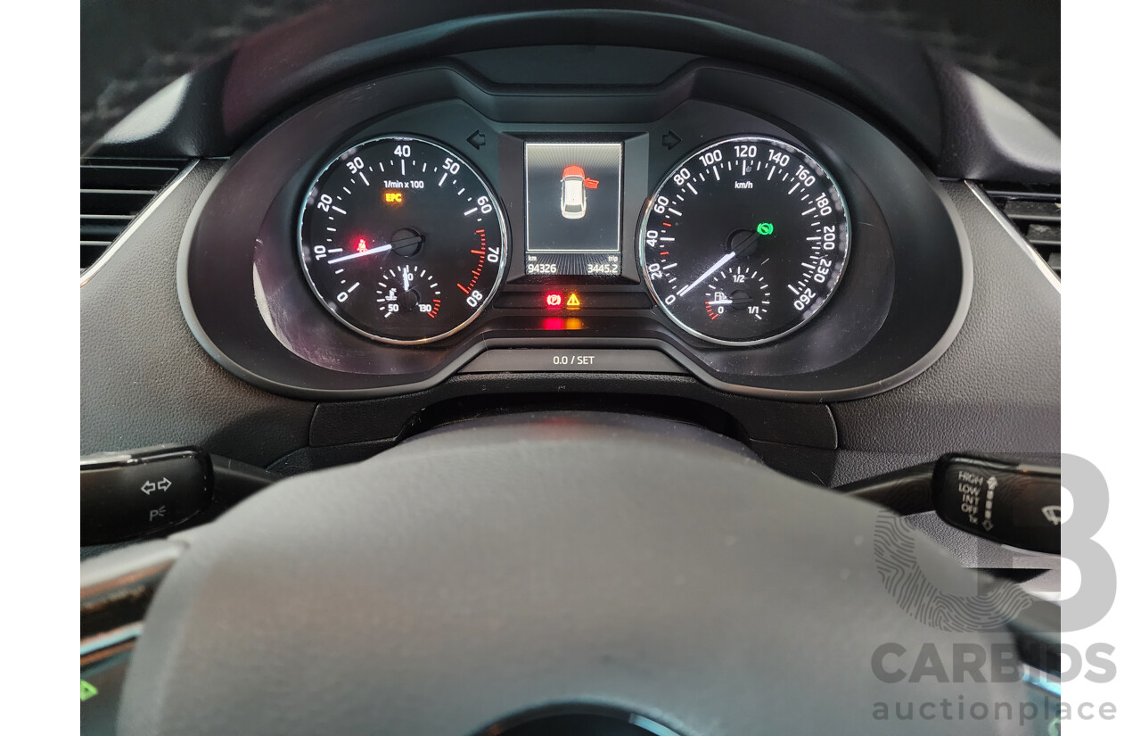 12/2013 Skoda Octavia 132 TSI ELEGANCE FWD NE 4D Wagon White 1.8L