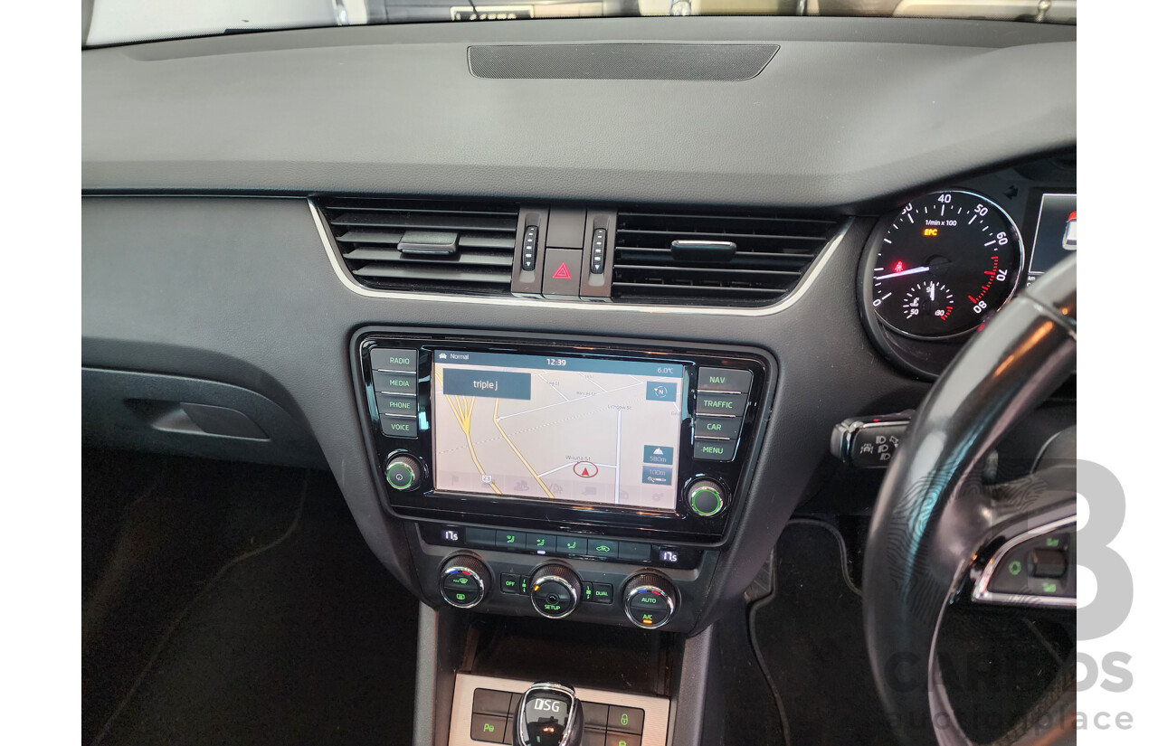 12/2013 Skoda Octavia 132 TSI ELEGANCE FWD NE 4D Wagon White 1.8L