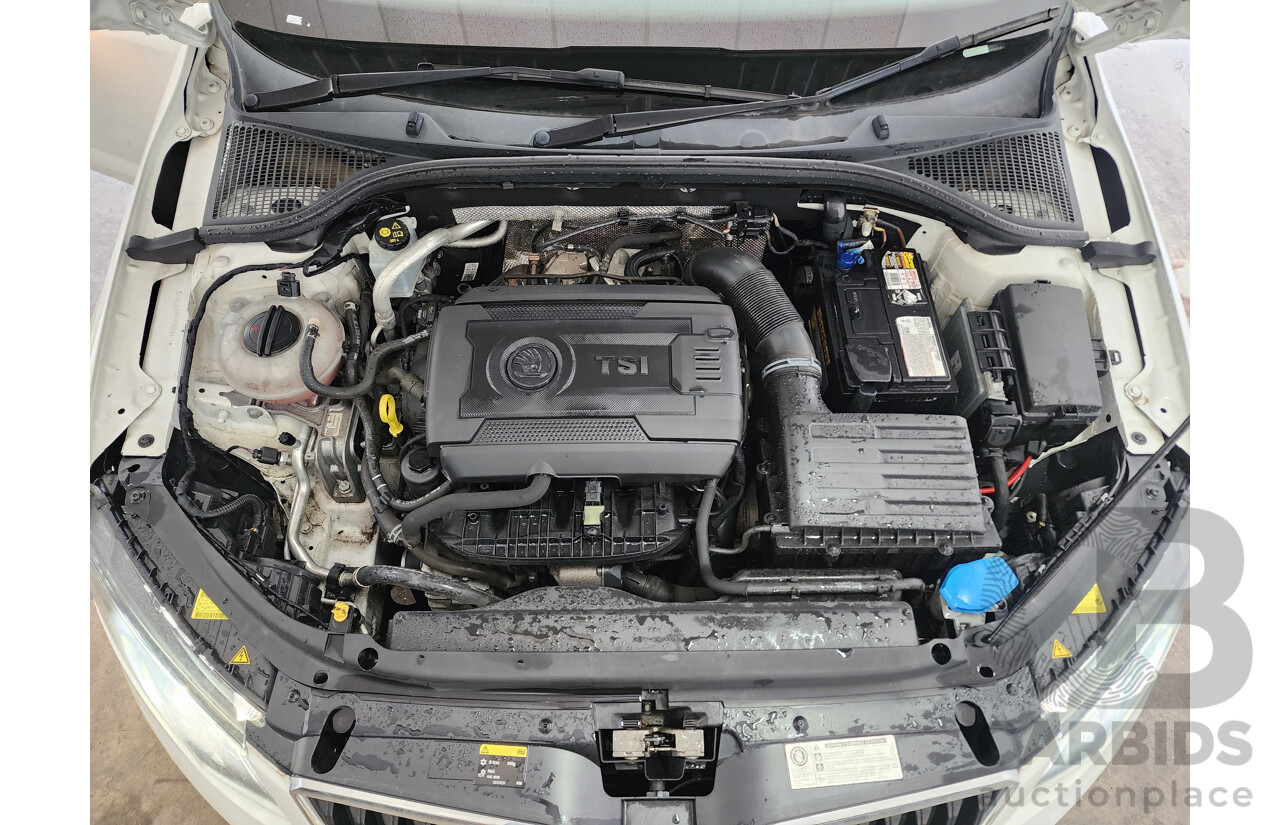 12/2013 Skoda Octavia 132 TSI ELEGANCE FWD NE 4D Wagon White 1.8L