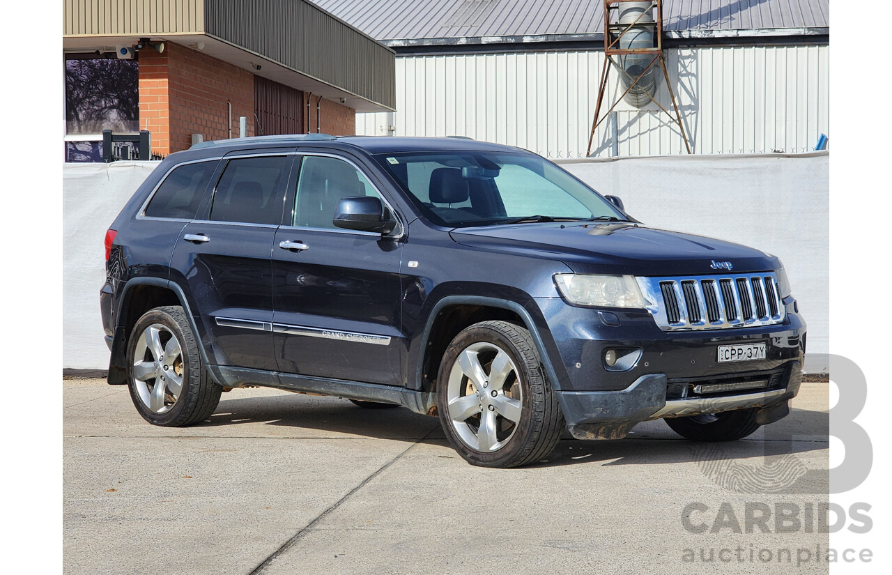 03/2013 Jeep Grand Cherokee LIMITED (4x4) AWD WK 4D Wagon Grey 3.6L