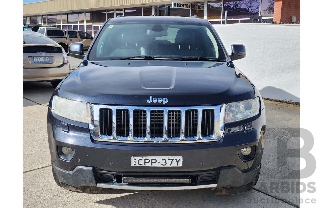03/2013 Jeep Grand Cherokee LIMITED (4x4) AWD WK 4D Wagon Grey 3.6L