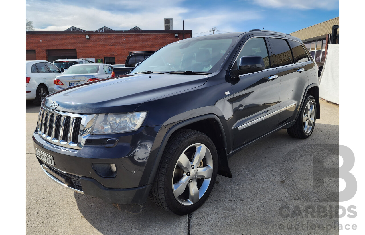 03/2013 Jeep Grand Cherokee LIMITED (4x4) AWD WK 4D Wagon Grey 3.6L