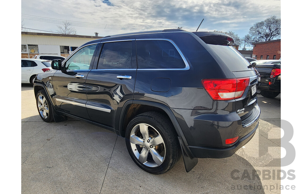 03/2013 Jeep Grand Cherokee LIMITED (4x4) AWD WK 4D Wagon Grey 3.6L