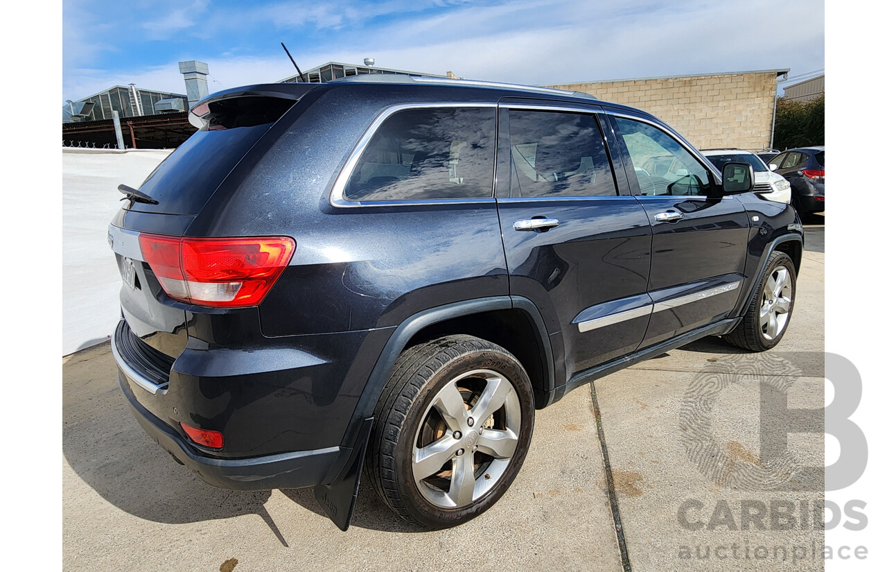 03/2013 Jeep Grand Cherokee LIMITED (4x4) AWD WK 4D Wagon Grey 3.6L