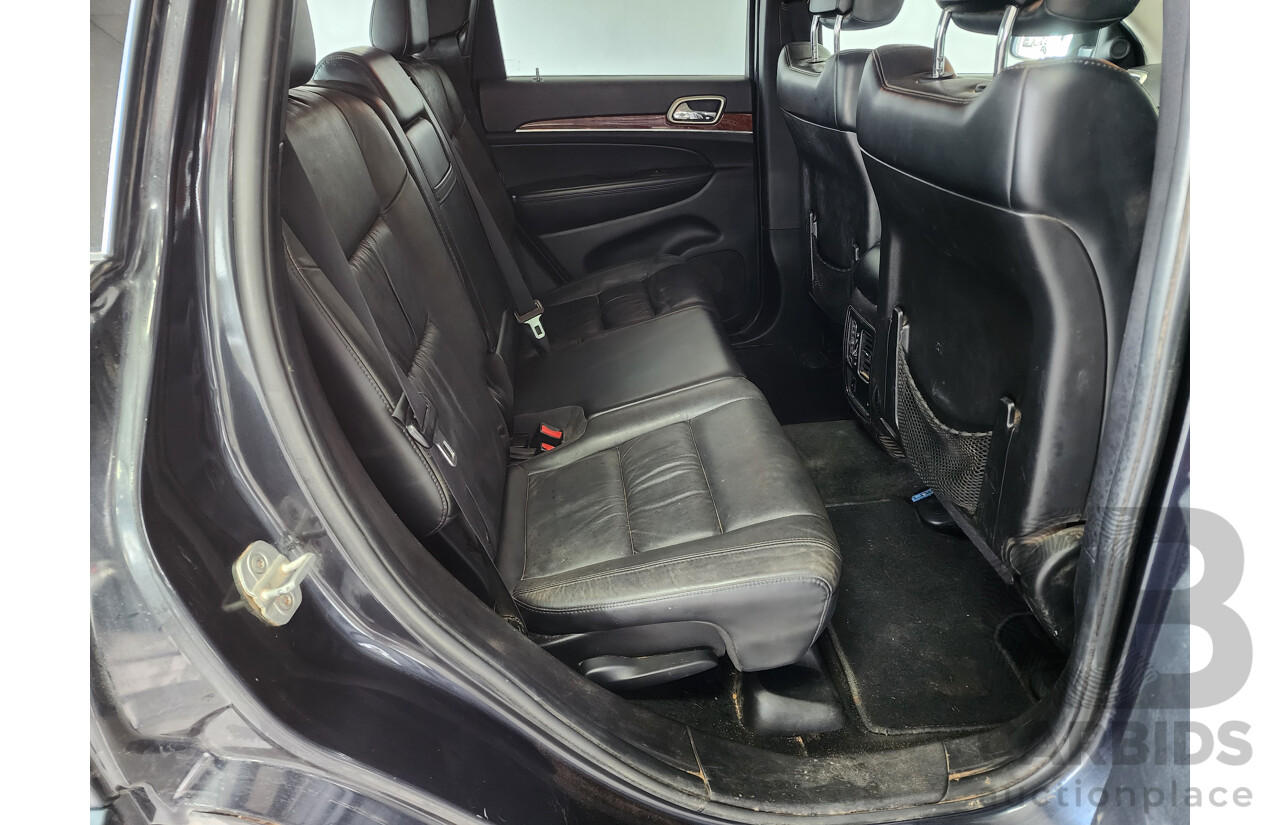 03/2013 Jeep Grand Cherokee LIMITED (4x4) AWD WK 4D Wagon Grey 3.6L