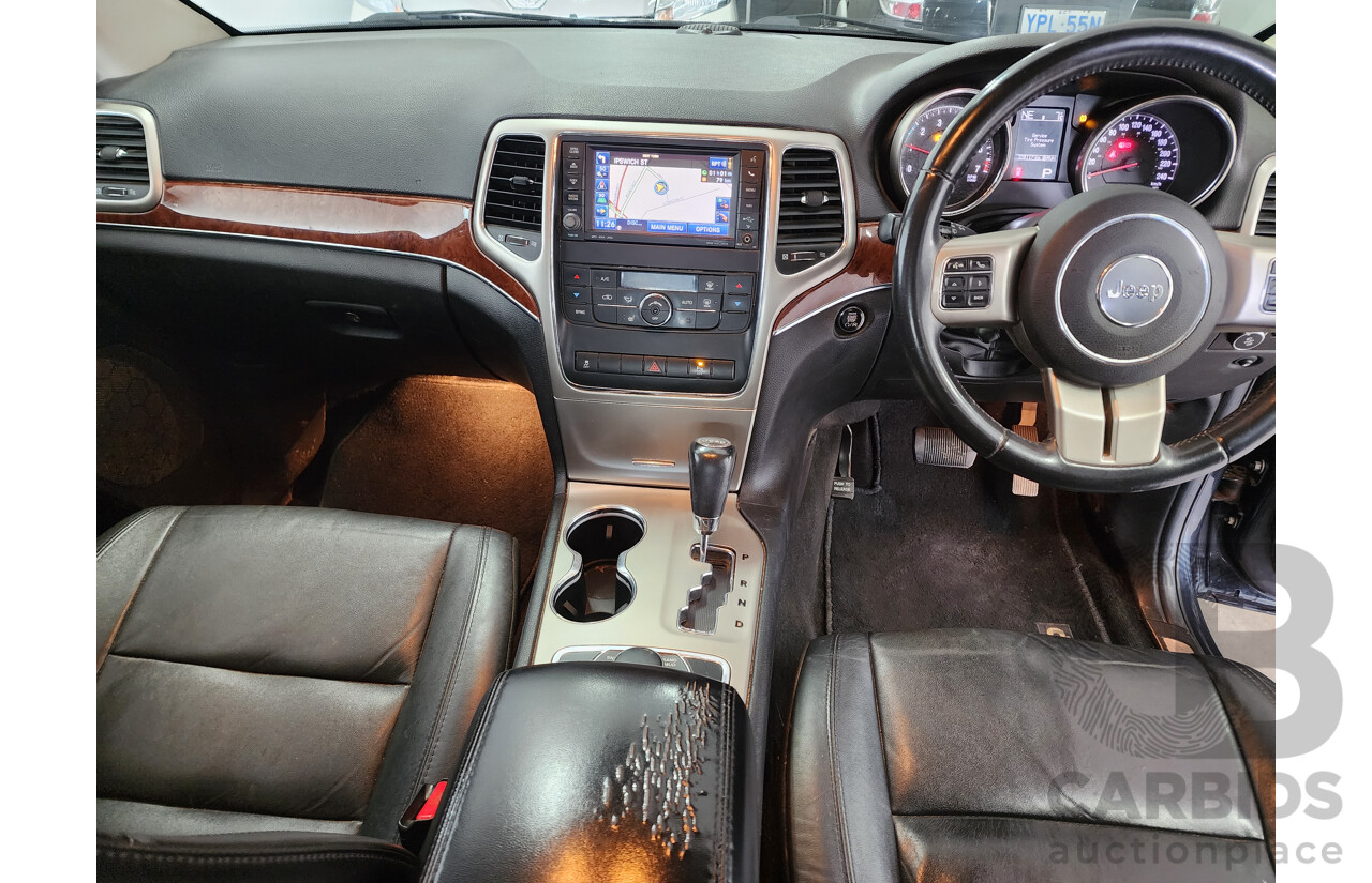 03/2013 Jeep Grand Cherokee LIMITED (4x4) AWD WK 4D Wagon Grey 3.6L