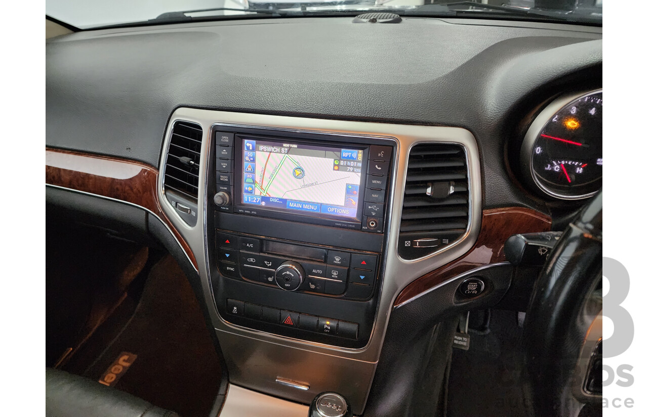 03/2013 Jeep Grand Cherokee LIMITED (4x4) AWD WK 4D Wagon Grey 3.6L