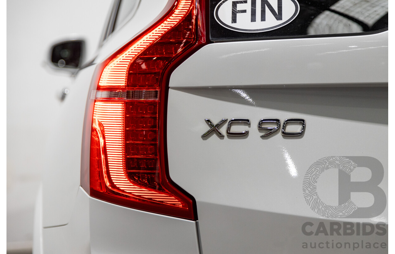 1/2016 Volvo XC90 D5 2.0 Inscription (AWD) 256 MY16 4d Wagon Crystal White Twin Turbo Diesel 2.0L - 7 Seater