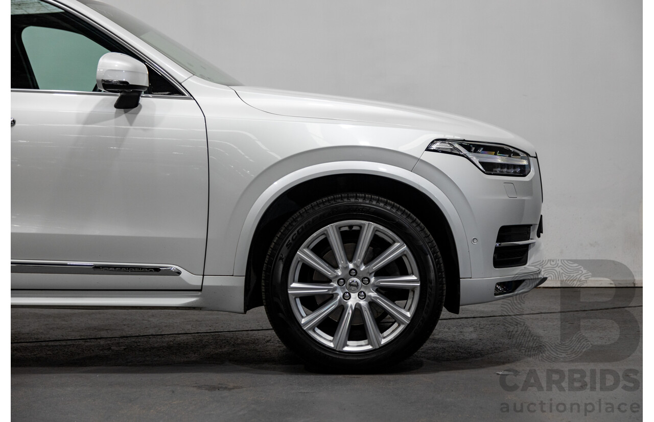1/2016 Volvo XC90 D5 2.0 Inscription (AWD) 256 MY16 4d Wagon Crystal White Twin Turbo Diesel 2.0L - 7 Seater