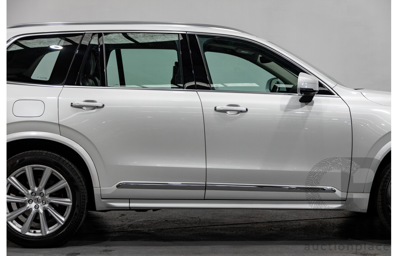 1/2016 Volvo XC90 D5 2.0 Inscription (AWD) 256 MY16 4d Wagon Crystal White Twin Turbo Diesel 2.0L - 7 Seater