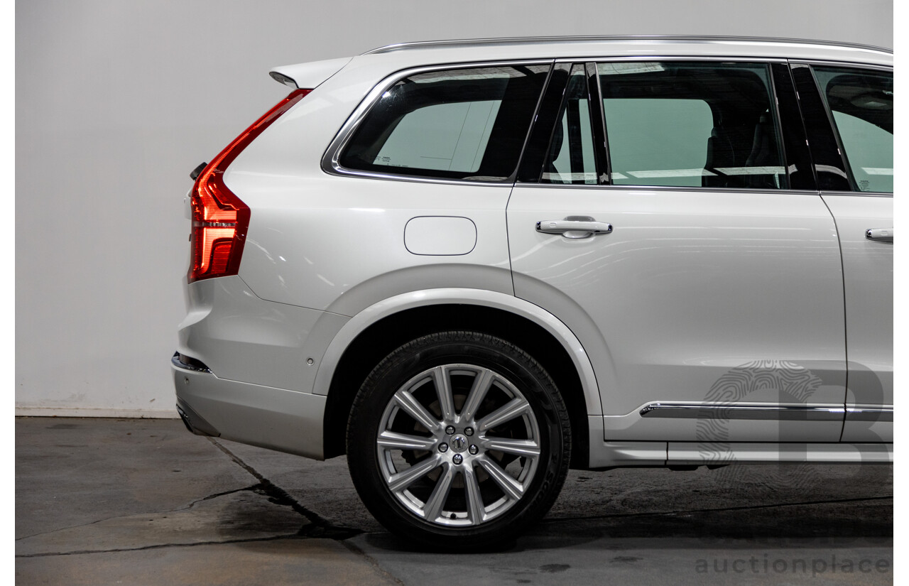 1/2016 Volvo XC90 D5 2.0 Inscription (AWD) 256 MY16 4d Wagon Crystal White Twin Turbo Diesel 2.0L - 7 Seater