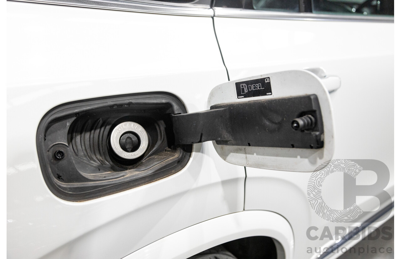 1/2016 Volvo XC90 D5 2.0 Inscription (AWD) 256 MY16 4d Wagon Crystal White Twin Turbo Diesel 2.0L - 7 Seater