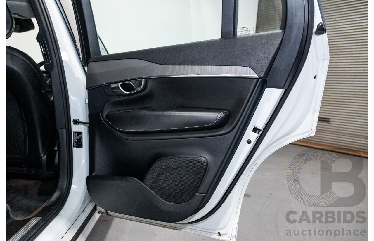 1/2016 Volvo XC90 D5 2.0 Inscription (AWD) 256 MY16 4d Wagon Crystal White Twin Turbo Diesel 2.0L - 7 Seater
