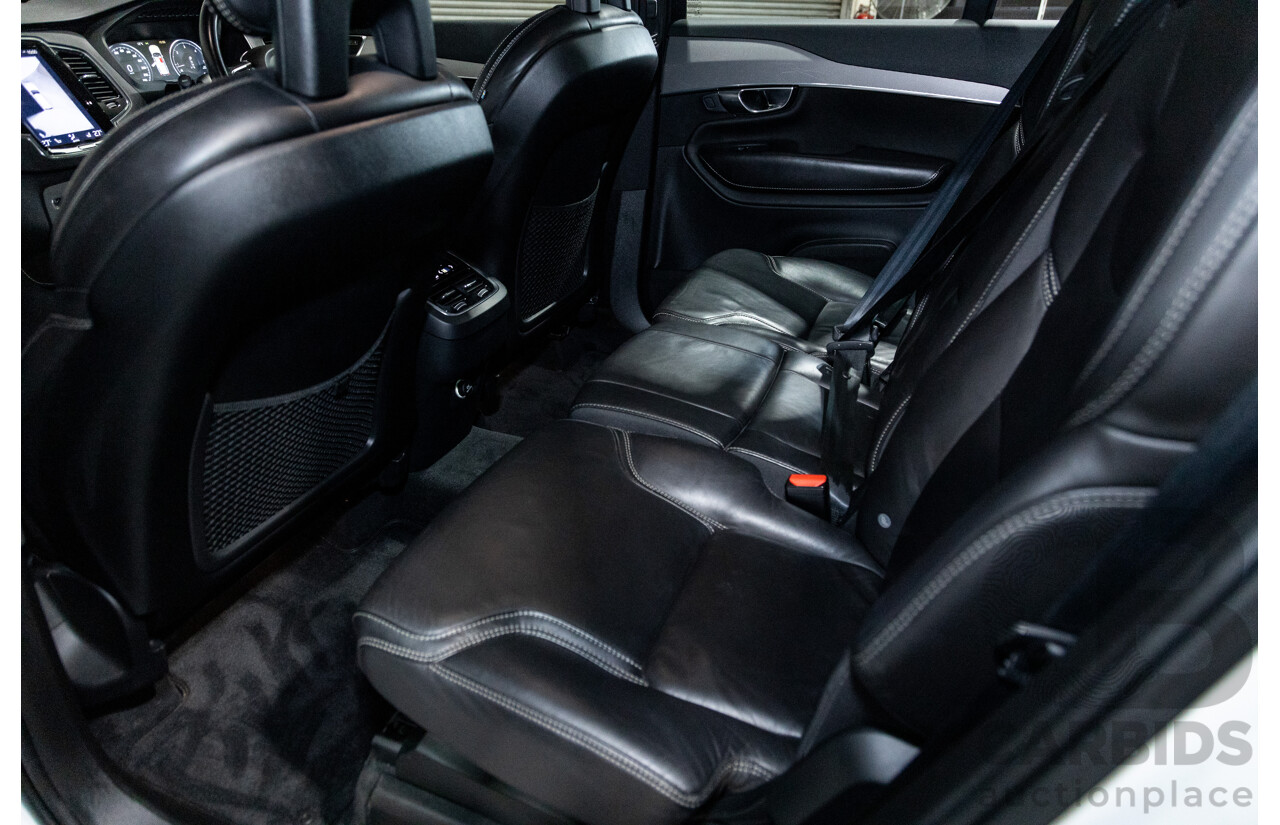 1/2016 Volvo XC90 D5 2.0 Inscription (AWD) 256 MY16 4d Wagon Crystal White Twin Turbo Diesel 2.0L - 7 Seater