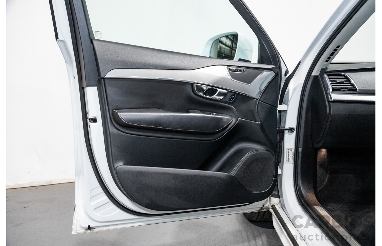 1/2016 Volvo XC90 D5 2.0 Inscription (AWD) 256 MY16 4d Wagon Crystal White Twin Turbo Diesel 2.0L - 7 Seater