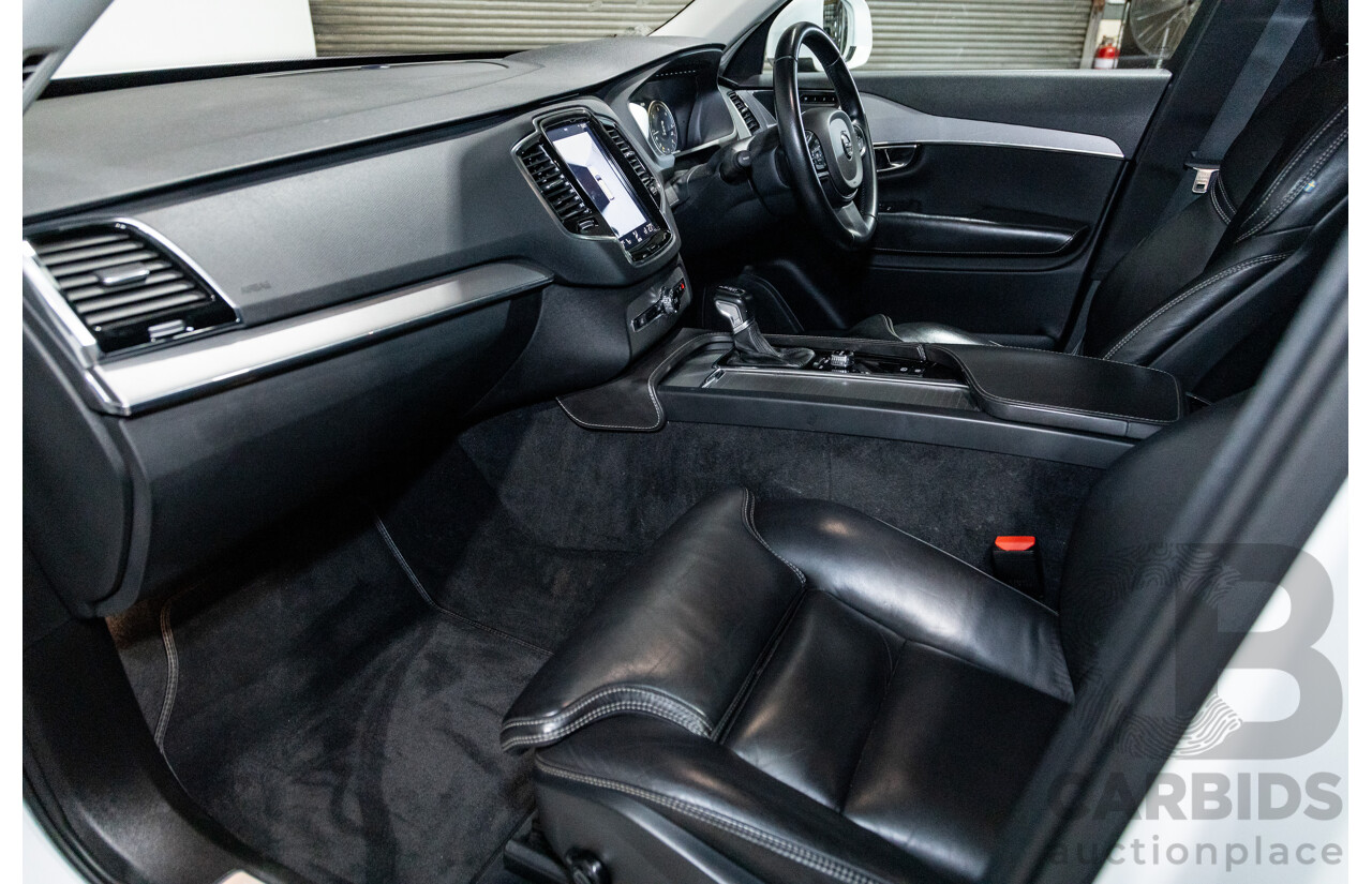 1/2016 Volvo XC90 D5 2.0 Inscription (AWD) 256 MY16 4d Wagon Crystal White Twin Turbo Diesel 2.0L - 7 Seater