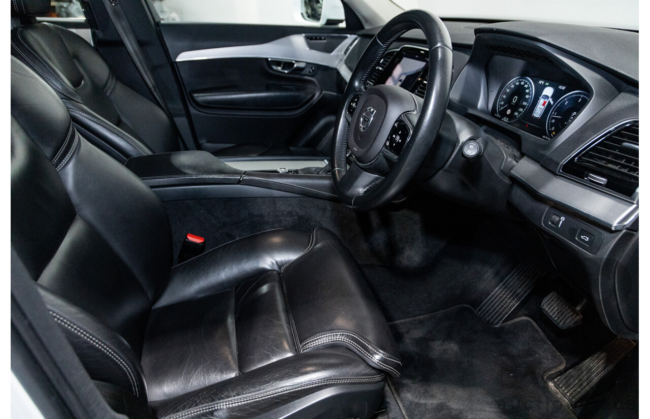 1/2016 Volvo XC90 D5 2.0 Inscription (AWD) 256 MY16 4d Wagon Crystal White Twin Turbo Diesel 2.0L - 7 Seater