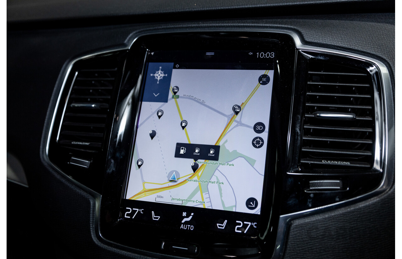 1/2016 Volvo XC90 D5 2.0 Inscription (AWD) 256 MY16 4d Wagon Crystal White Twin Turbo Diesel 2.0L - 7 Seater