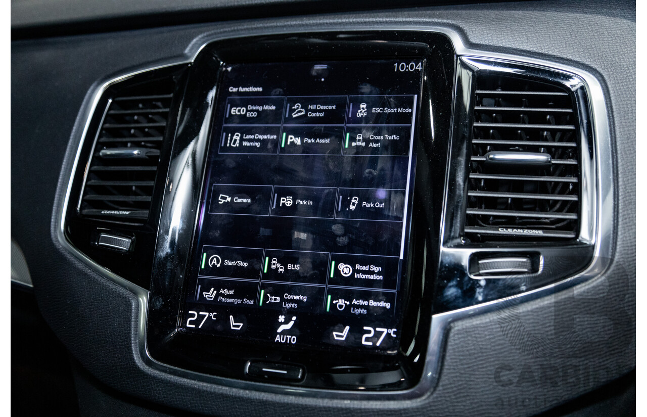 1/2016 Volvo XC90 D5 2.0 Inscription (AWD) 256 MY16 4d Wagon Crystal White Twin Turbo Diesel 2.0L - 7 Seater