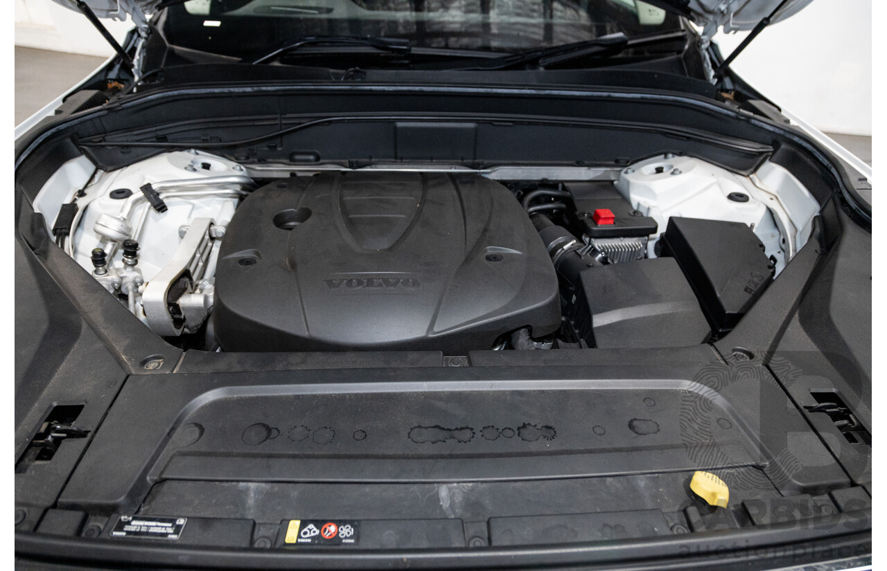 1/2016 Volvo XC90 D5 2.0 Inscription (AWD) 256 MY16 4d Wagon Crystal White Twin Turbo Diesel 2.0L - 7 Seater