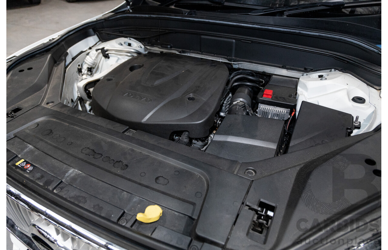 1/2016 Volvo XC90 D5 2.0 Inscription (AWD) 256 MY16 4d Wagon Crystal White Twin Turbo Diesel 2.0L - 7 Seater