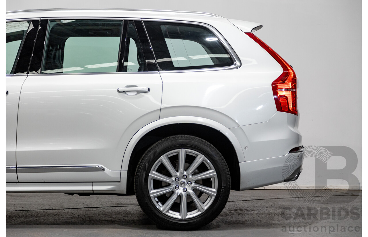 1/2016 Volvo XC90 D5 2.0 Inscription (AWD) 256 MY16 4d Wagon Crystal White Twin Turbo Diesel 2.0L - 7 Seater