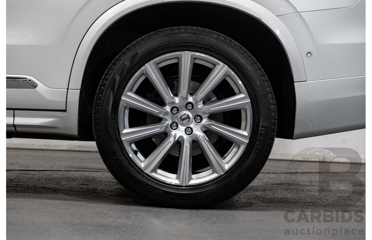 1/2016 Volvo XC90 D5 2.0 Inscription (AWD) 256 MY16 4d Wagon Crystal White Twin Turbo Diesel 2.0L - 7 Seater