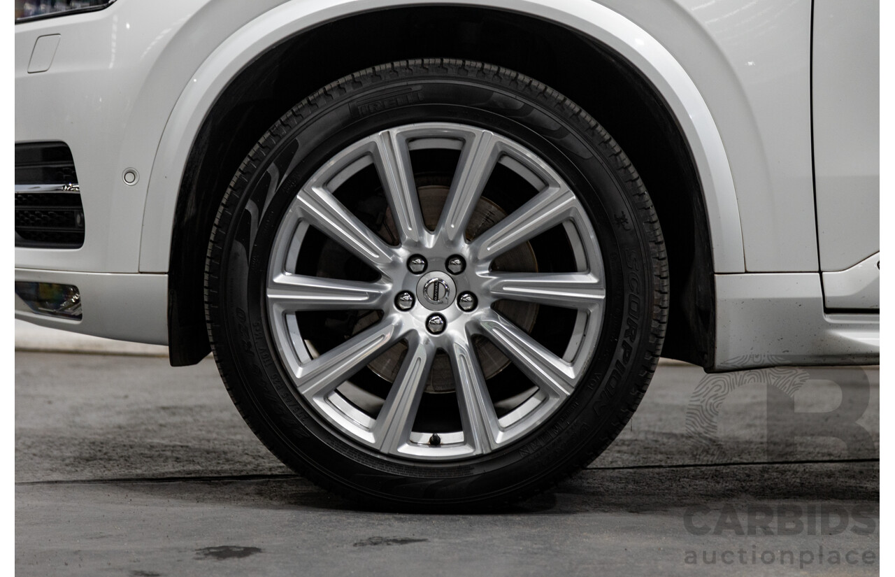 1/2016 Volvo XC90 D5 2.0 Inscription (AWD) 256 MY16 4d Wagon Crystal White Twin Turbo Diesel 2.0L - 7 Seater