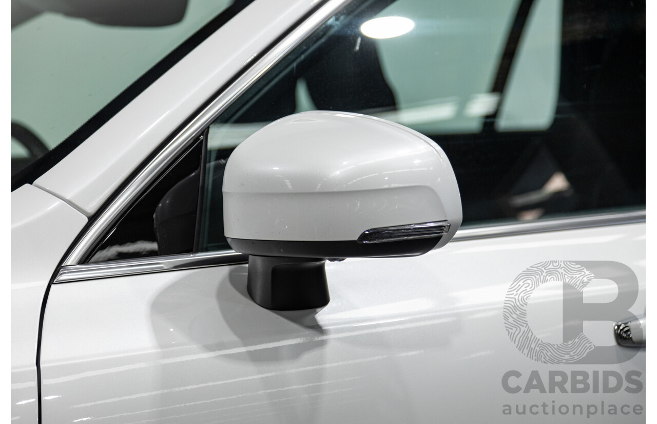 1/2016 Volvo XC90 D5 2.0 Inscription (AWD) 256 MY16 4d Wagon Crystal White Twin Turbo Diesel 2.0L - 7 Seater