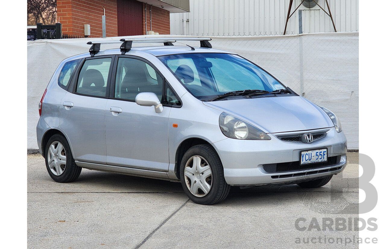 07/2003 Honda Jazz GLi FWD  5D Hatchback Silver 1.3L