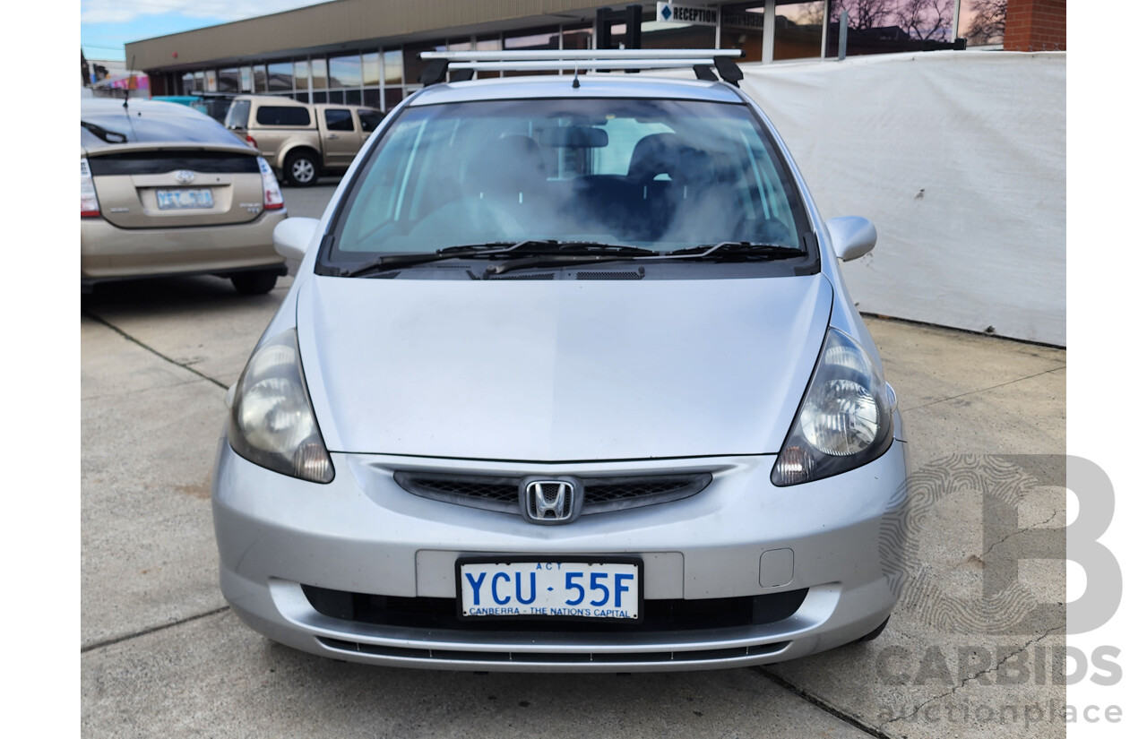 07/2003 Honda Jazz GLi FWD  5D Hatchback Silver 1.3L