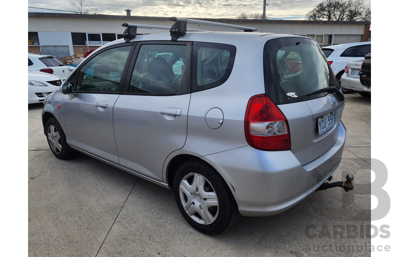 07/2003 Honda Jazz GLi FWD  5D Hatchback Silver 1.3L