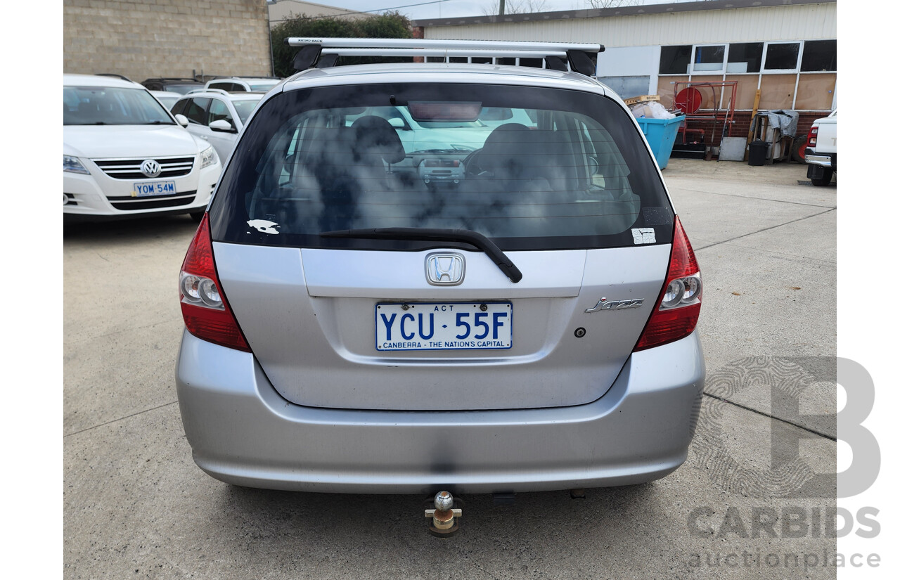 07/2003 Honda Jazz GLi FWD  5D Hatchback Silver 1.3L
