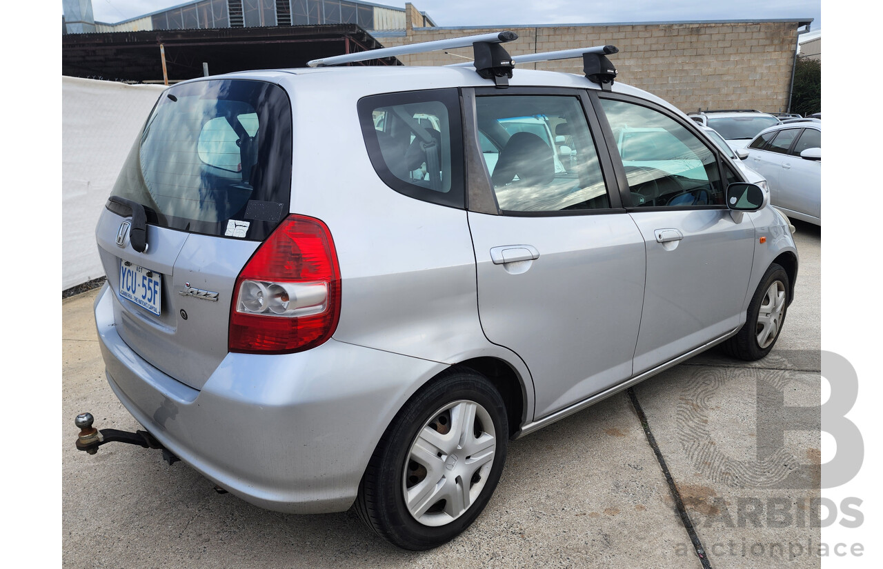 07/2003 Honda Jazz GLi FWD  5D Hatchback Silver 1.3L