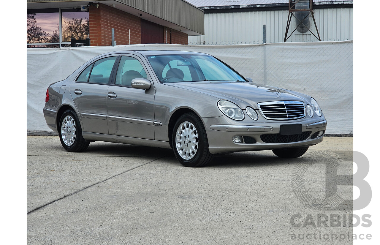 10/2005 Mercedes-Benz E350 Elegance 211 4d Sedan Silver Or Chrome 3.5L