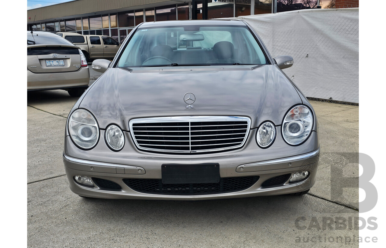 10/2005 Mercedes-Benz E350 Elegance 211 4d Sedan Silver Or Chrome 3.5L
