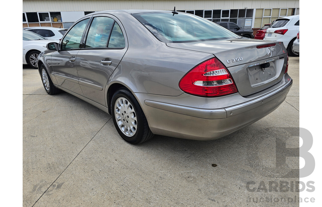 10/2005 Mercedes-Benz E350 Elegance 211 4d Sedan Silver Or Chrome 3.5L