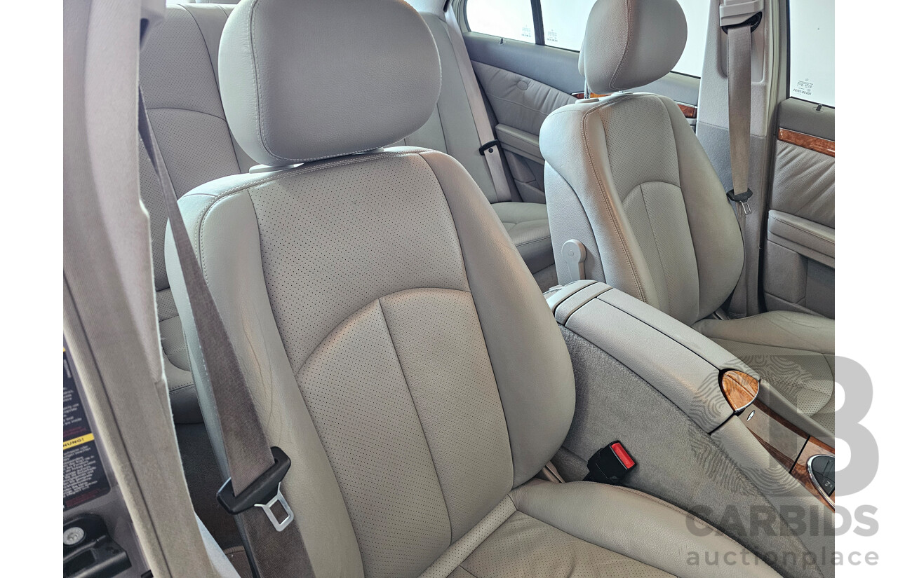 10/2005 Mercedes-Benz E350 Elegance 211 4d Sedan Silver Or Chrome 3.5L