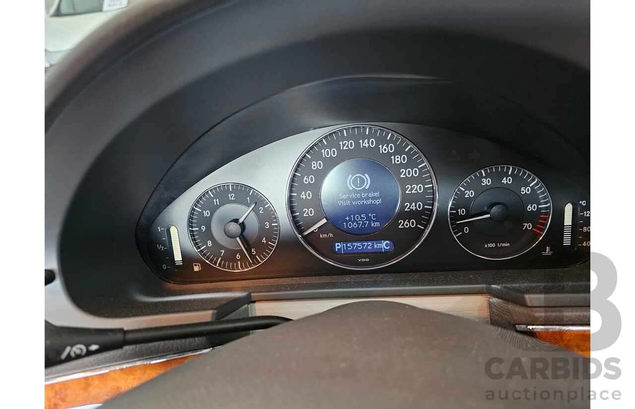 10/2005 Mercedes-Benz E350 Elegance 211 4d Sedan Silver Or Chrome 3.5L