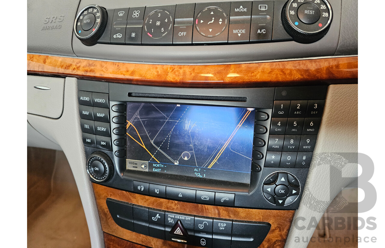 10/2005 Mercedes-Benz E350 Elegance 211 4d Sedan Silver Or Chrome 3.5L