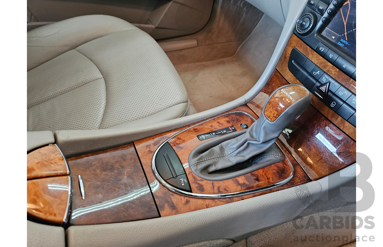 10/2005 Mercedes-Benz E350 Elegance 211 4d Sedan Silver Or Chrome 3.5L