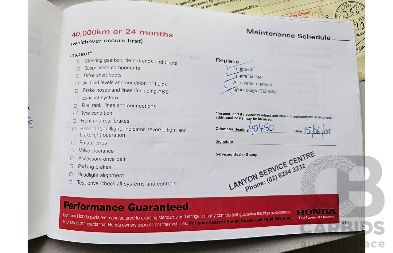 9/2006 Honda Jazz VTi MY06 5d Hatchback Black 1.5L