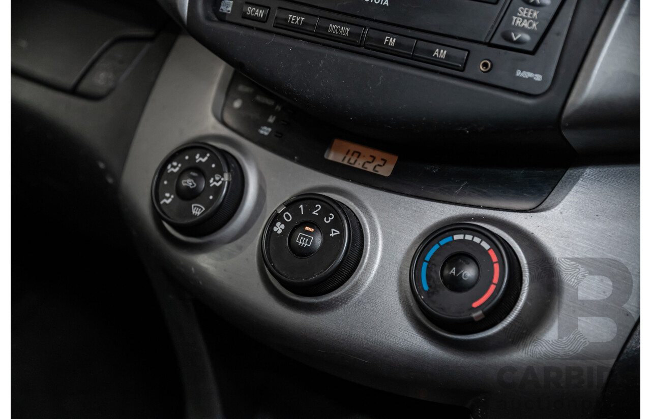 4/2008 Toyota Rav4 Cruiser (4x4) ACA33R 4d Wagon Silver 2.4L