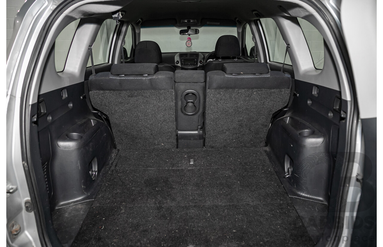 4/2008 Toyota Rav4 Cruiser (4x4) ACA33R 4d Wagon Silver 2.4L