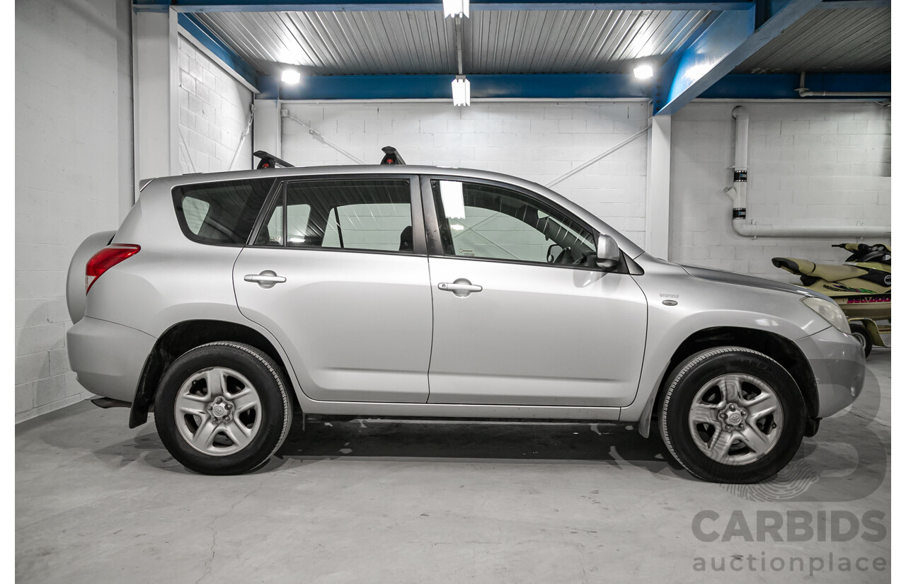 4/2008 Toyota Rav4 Cruiser (4x4) ACA33R 4d Wagon Silver 2.4L