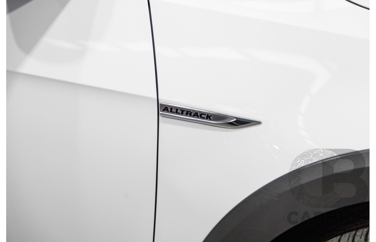 2/2016 Volkswagen Golf Alltrack 132 TSI (AWD) MK7 AU MY16 4d Wagon Pure White Turbo 1.8L