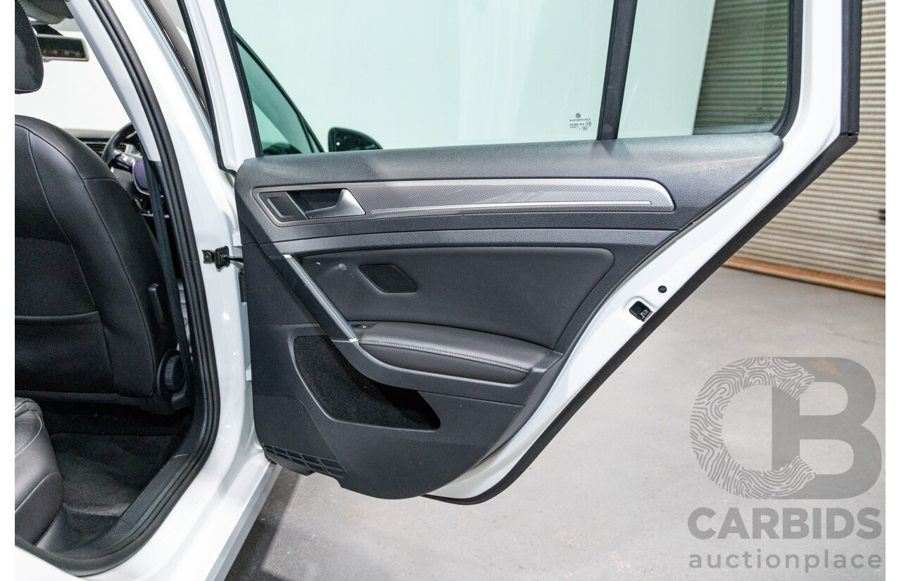 2/2016 Volkswagen Golf Alltrack 132 TSI (AWD) MK7 AU MY16 4d Wagon Pure White Turbo 1.8L