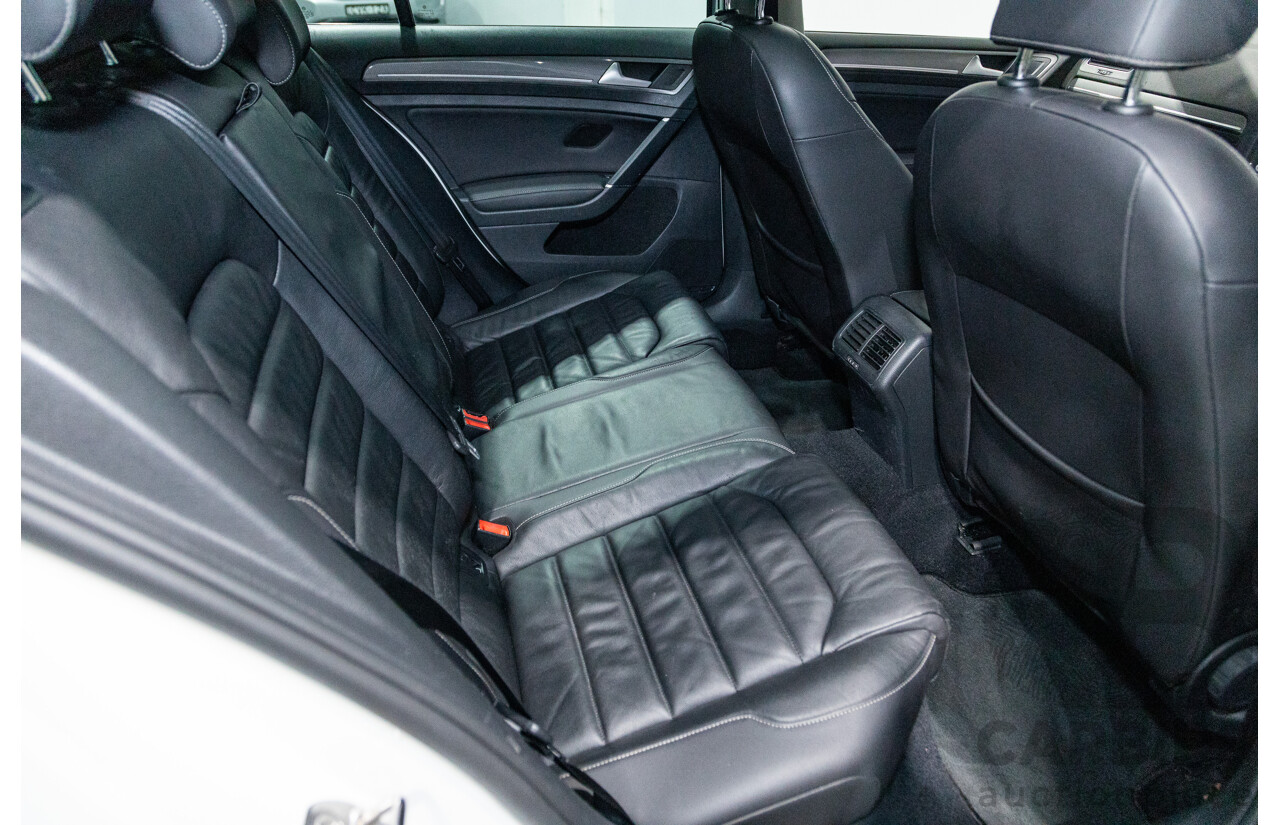 2/2016 Volkswagen Golf Alltrack 132 TSI (AWD) MK7 AU MY16 4d Wagon Pure White Turbo 1.8L